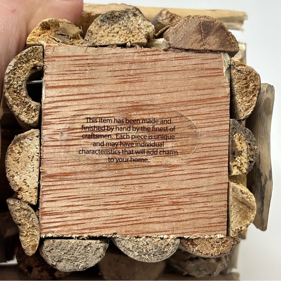 Driftwood Birdhouse Christmas Ornament NWOT - Picture 5 of 5